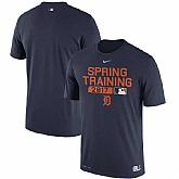Detroit Tigers 2017 Spring Training Navy Nike Men's Short Sleeve T-Shirt,baseball caps,new era cap wholesale,wholesale hats
